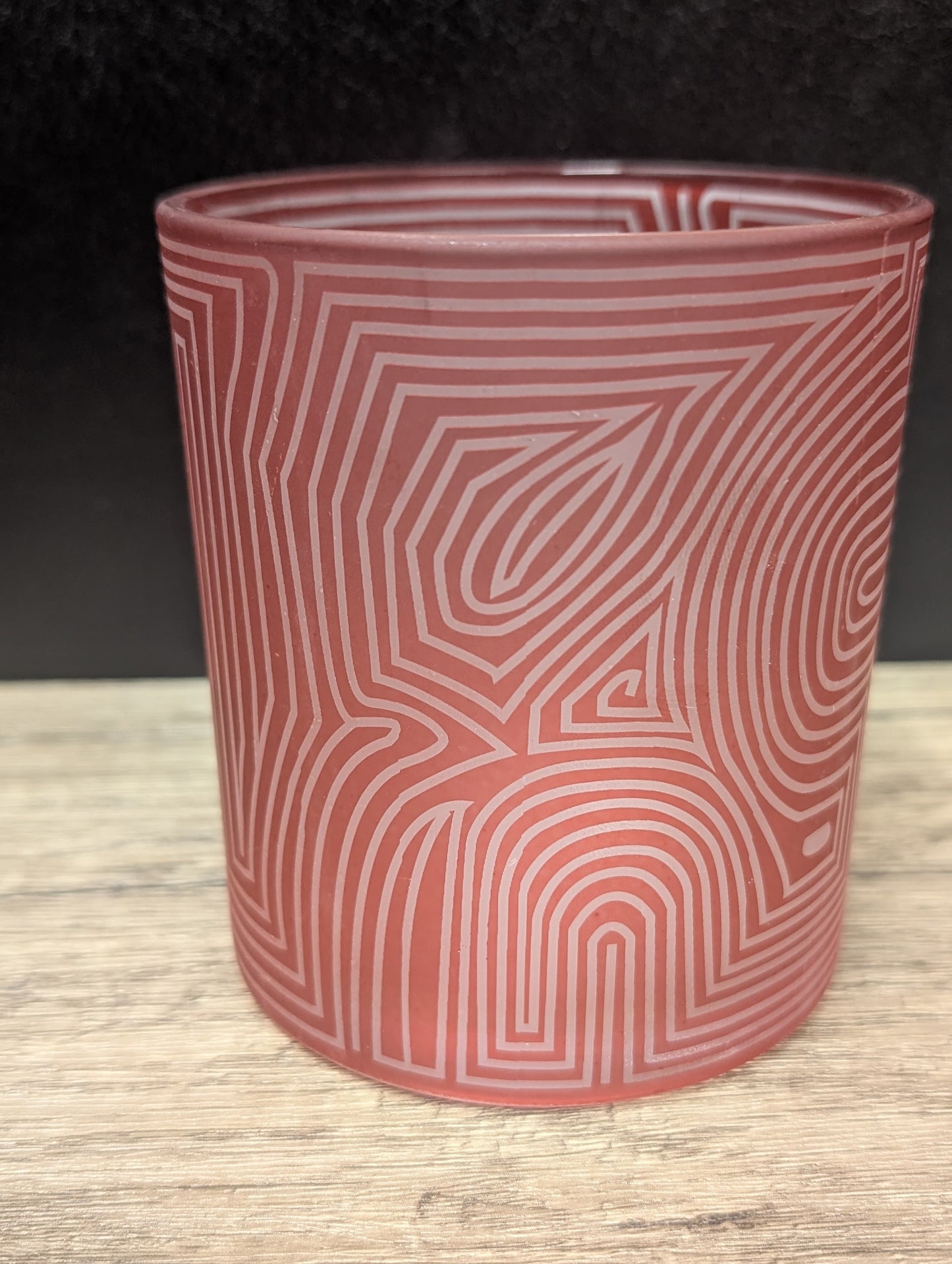 Ornamentglas - für Teelichter