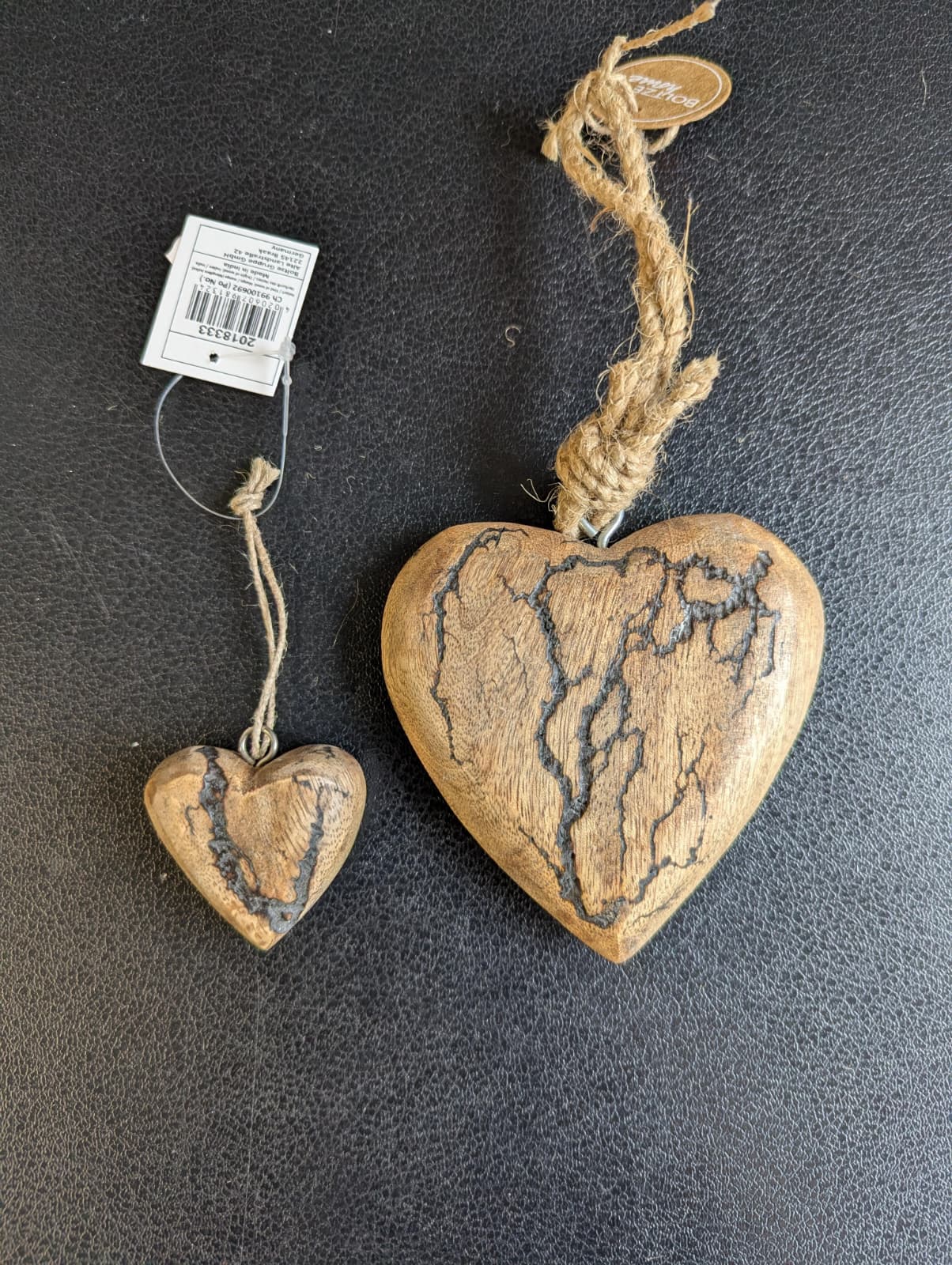 Holz Herz Anhänger