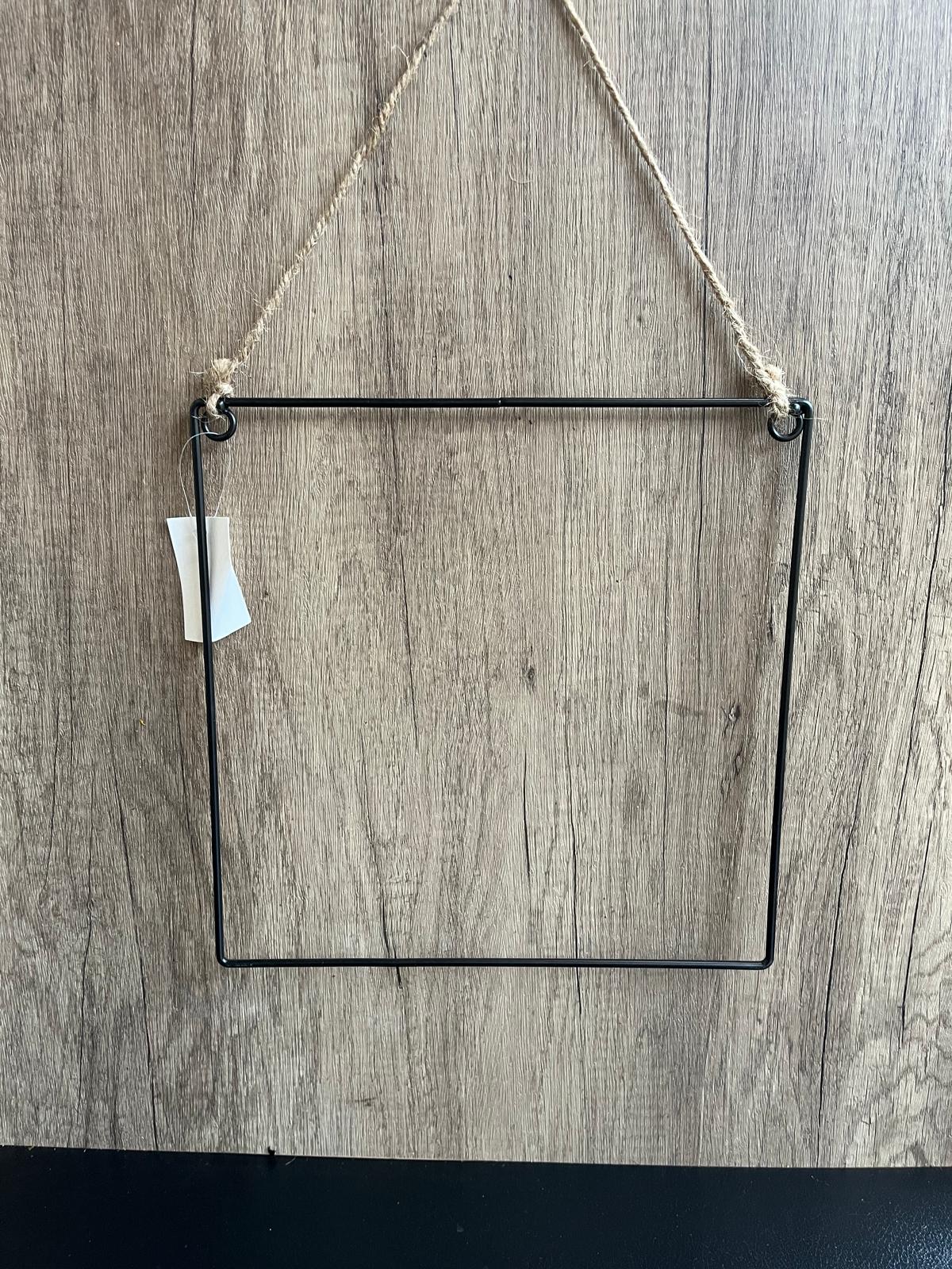 Deko-Quadrat mit Aufhängung (3 Gößen)