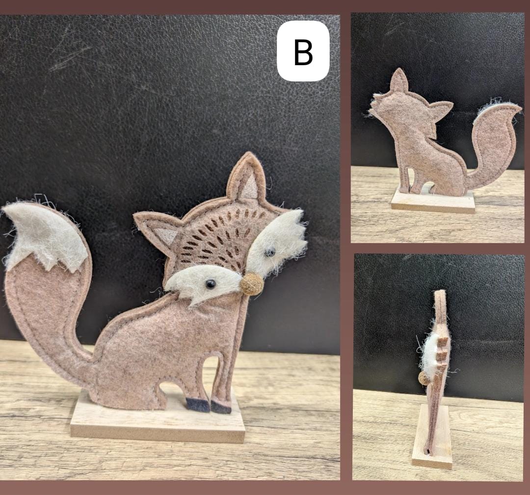 Filzfuchs zum stellen