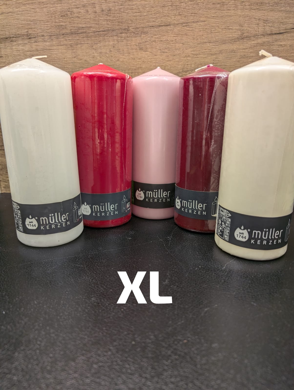 Kerzen matt XL