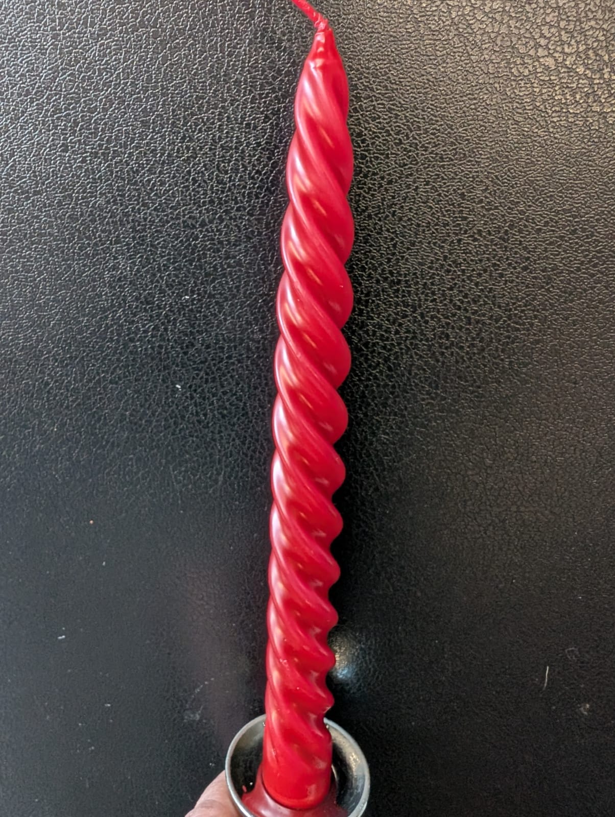 Stabkerze gerillt