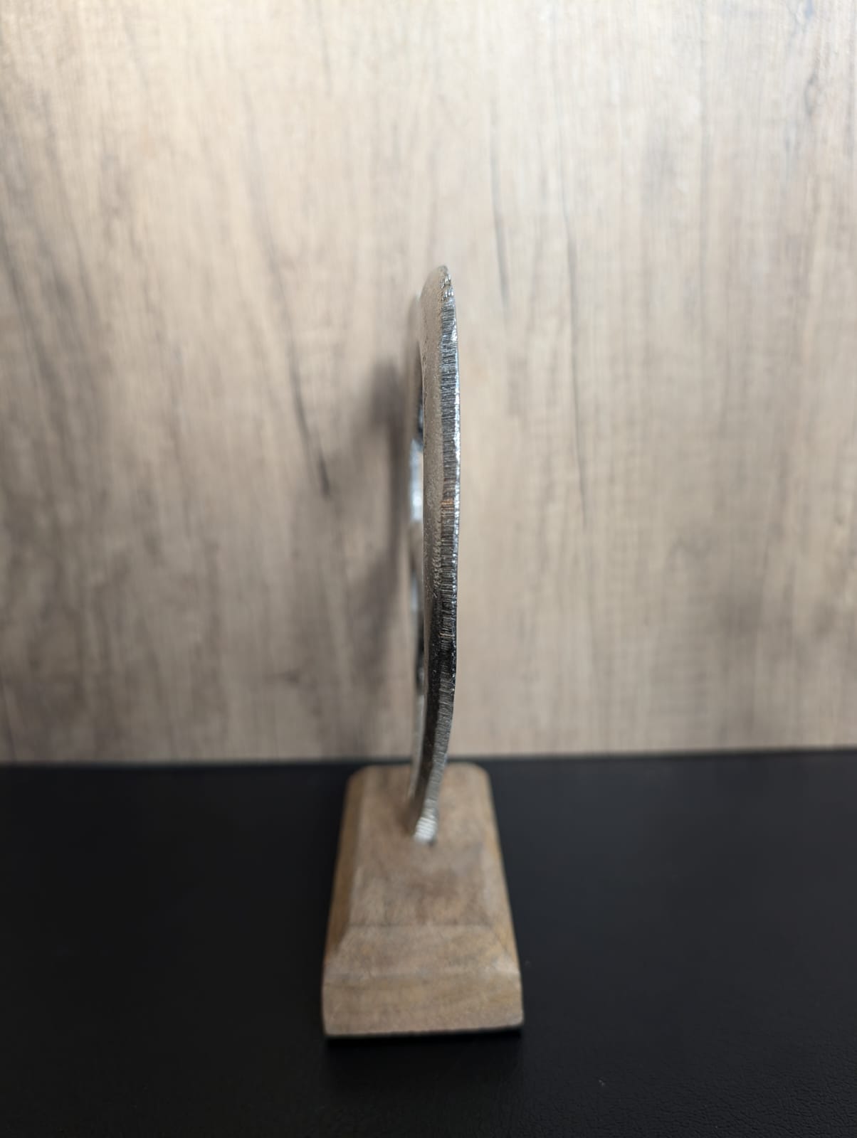 Metallherze mit Standfuß