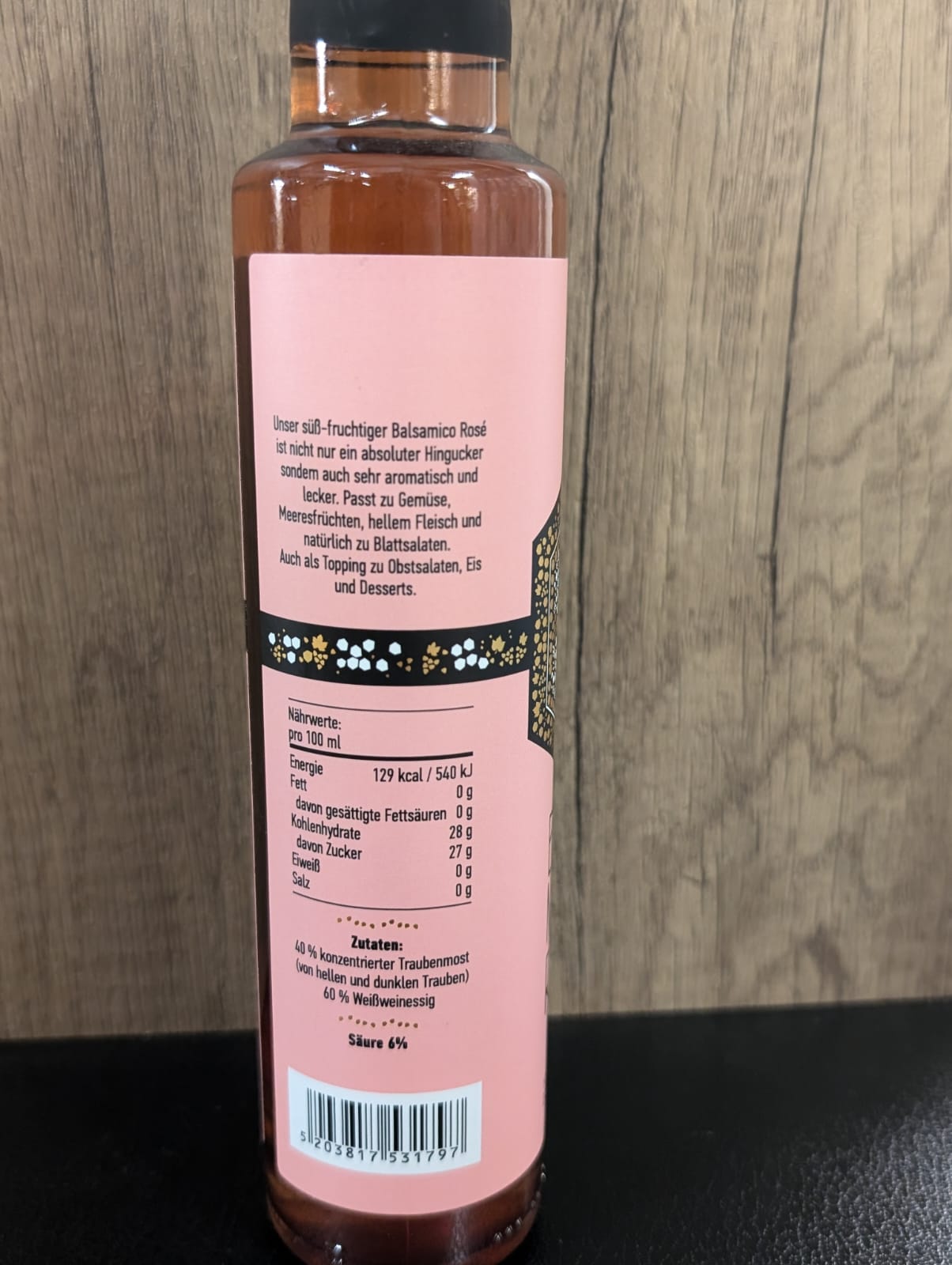 Balsamico Essig Groß