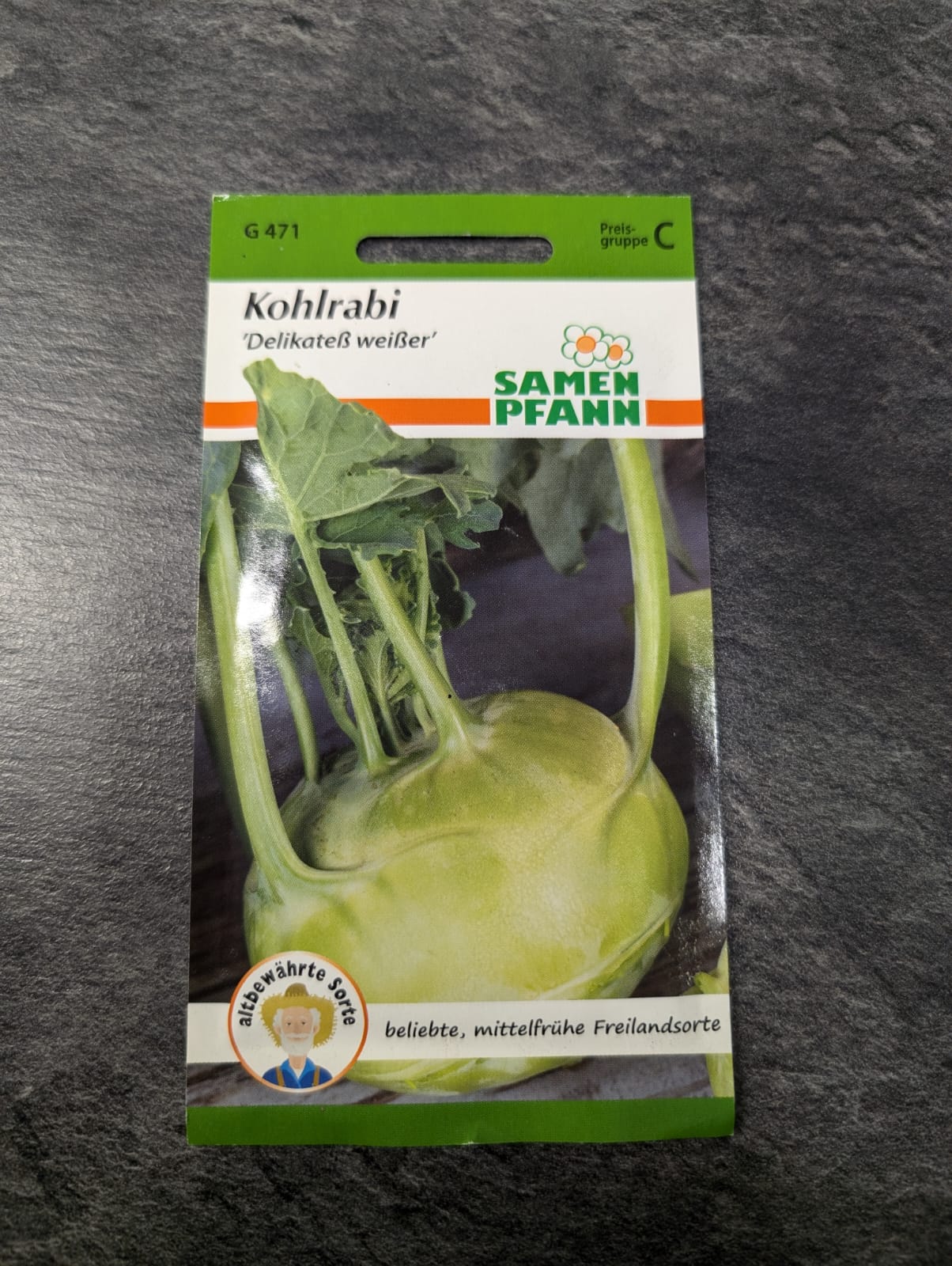 Kohlrabi in Sorten