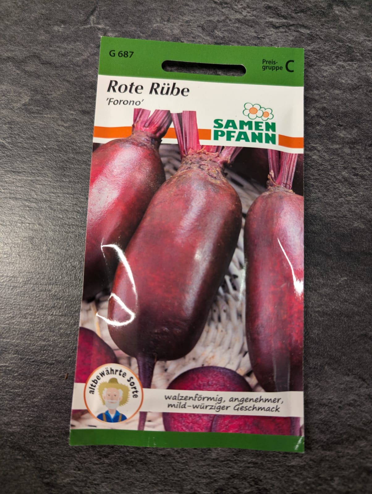 Rote Rüben in Sorten
