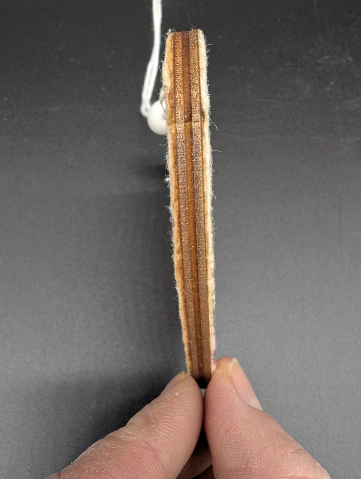 Herz mit Blumendruck Hänger und Stecker