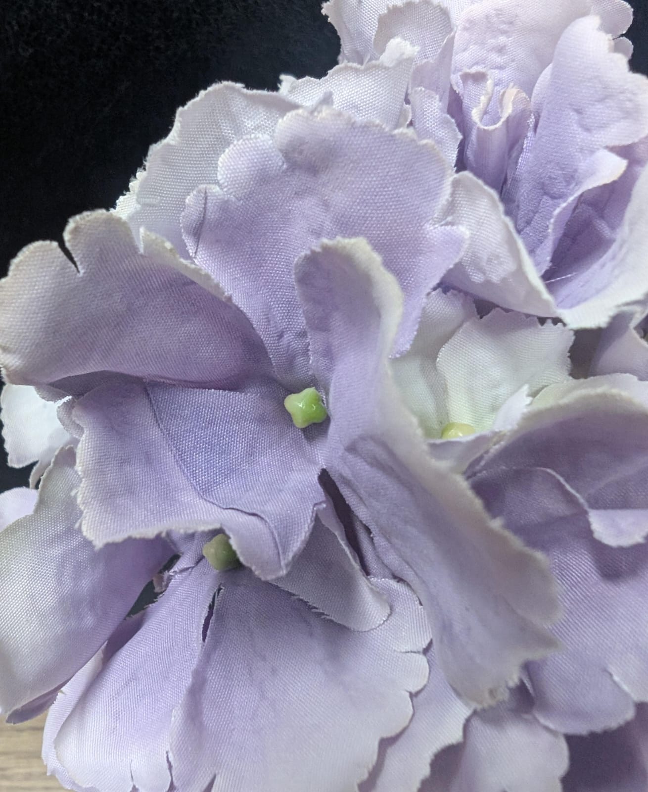 Kleine Hortensie künstlich