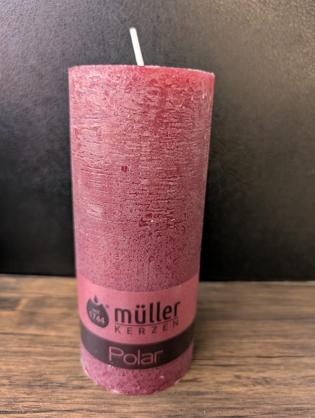 Rustikale Kerze Groß