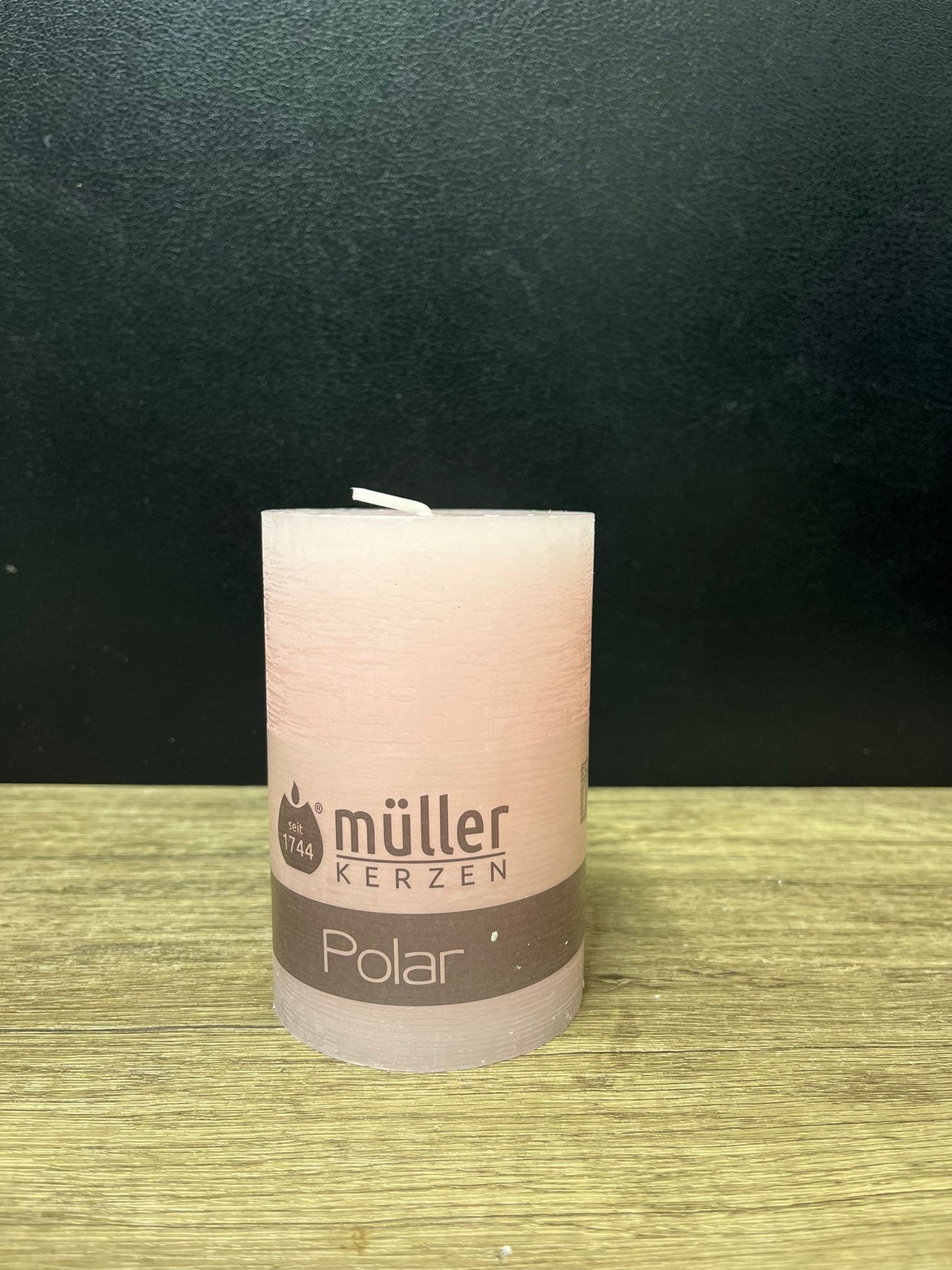 Rustikale Kerze mittel