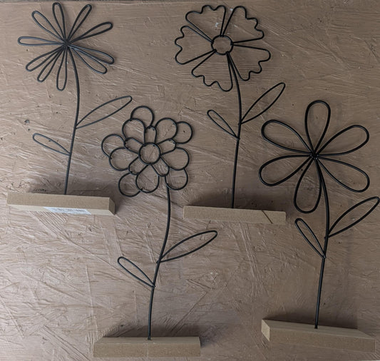 Dekoaufsteller Blume