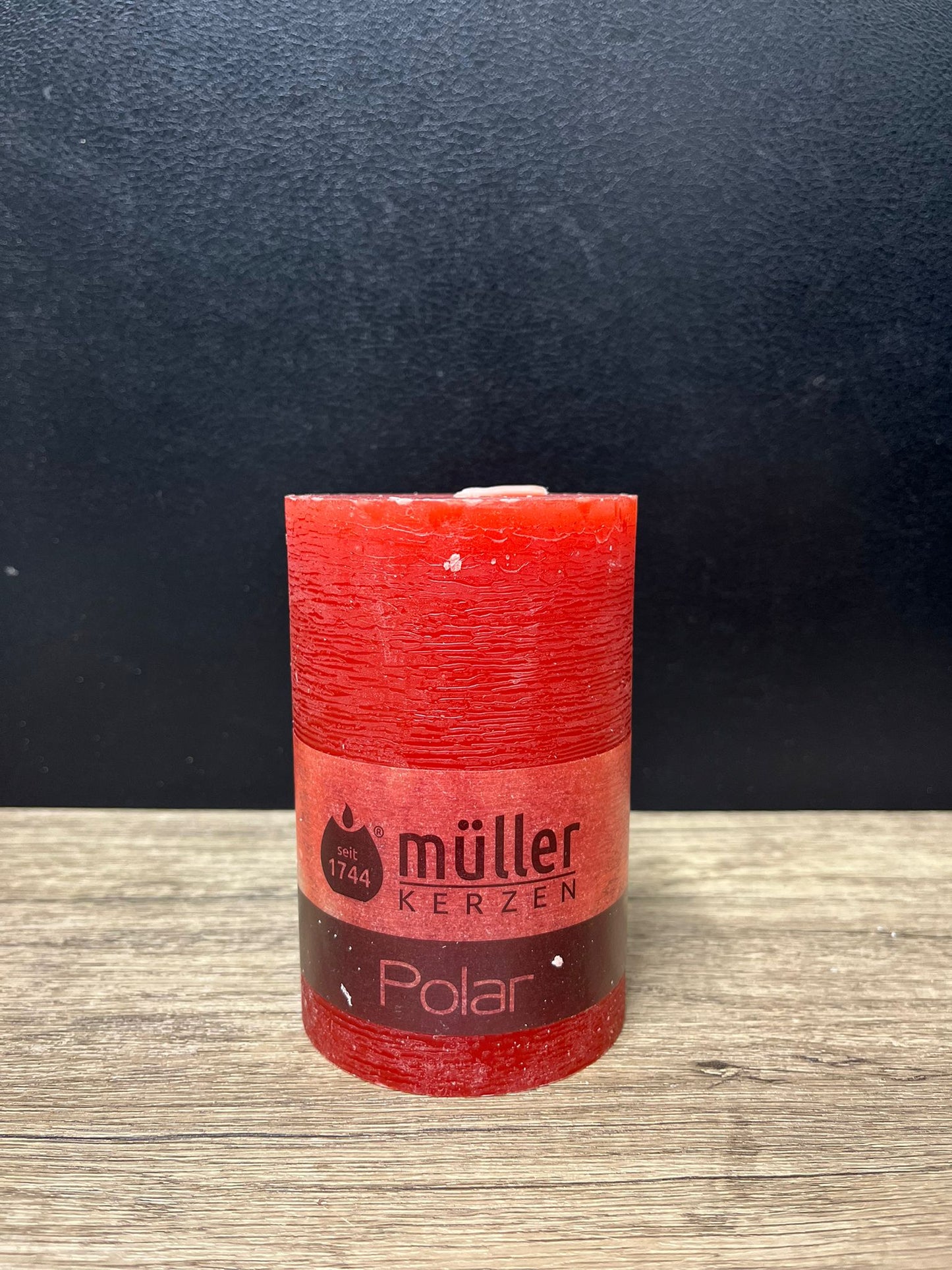 Rustikale Kerze mittel
