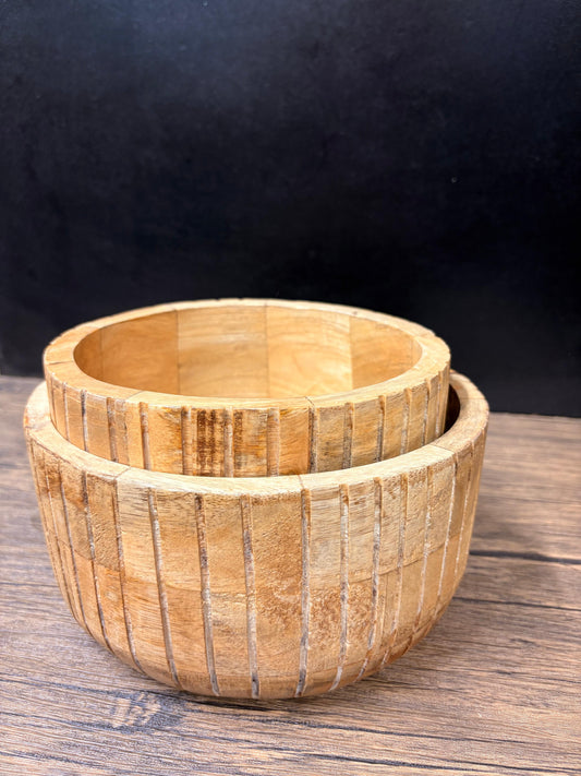 Holz Schale