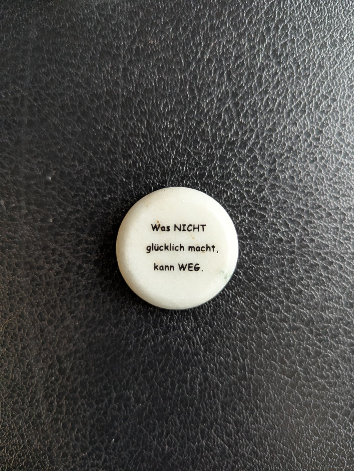 Spruch Stein