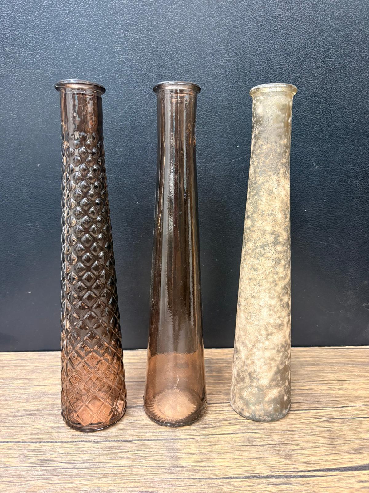 Schmale Glas Vase