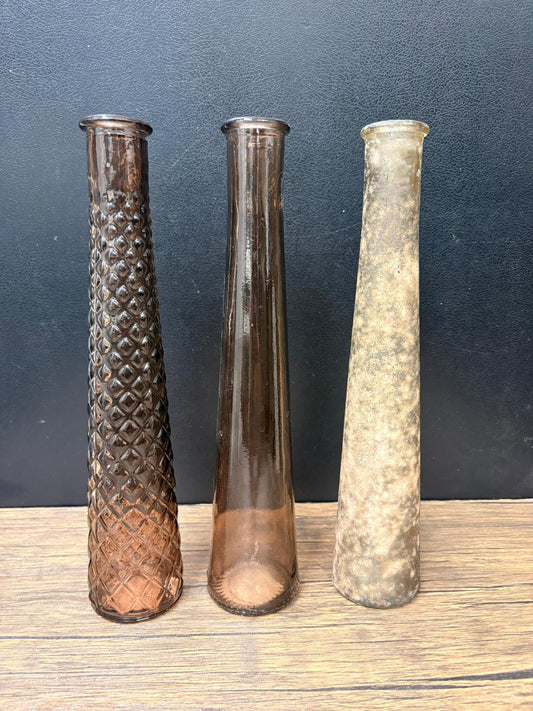 Schmale Glas Vase